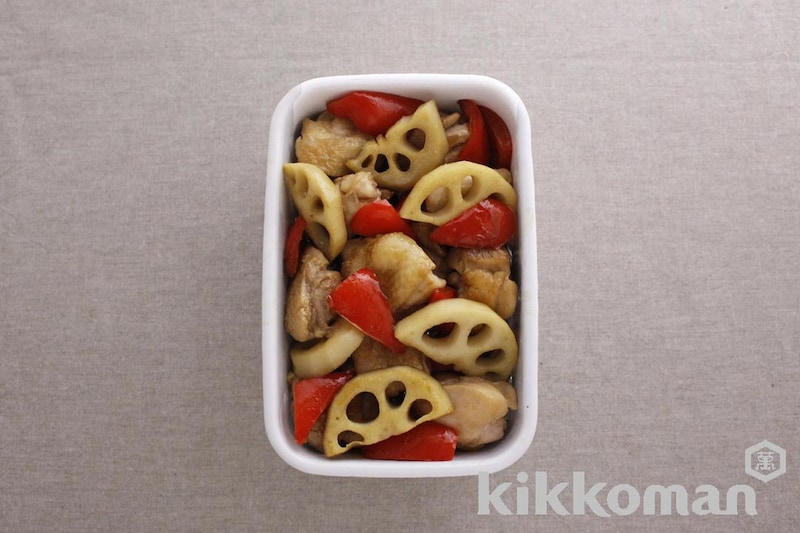 鶏とれんこんのだしてり焼き