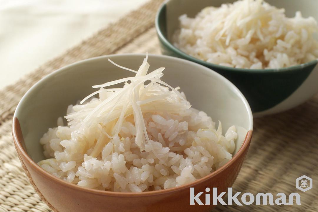 梅しょうがご飯