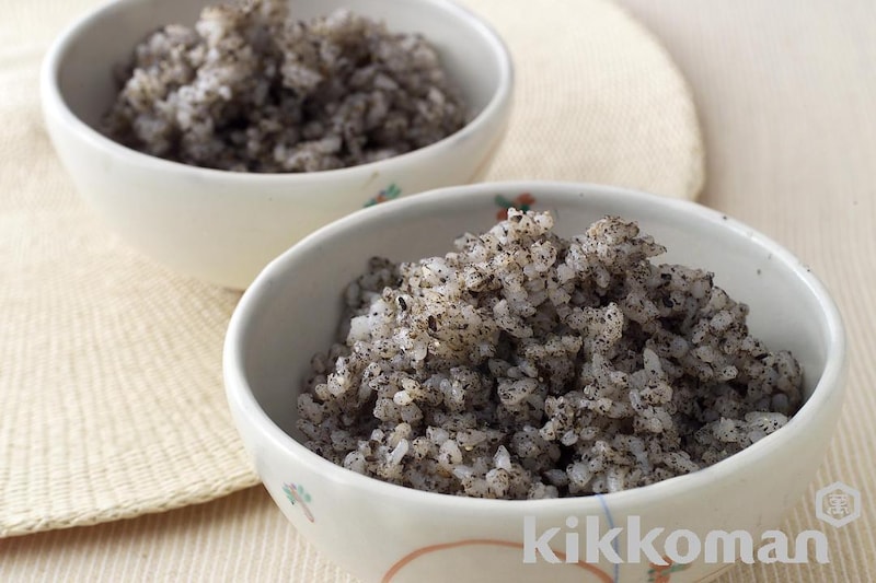 黒ごまご飯