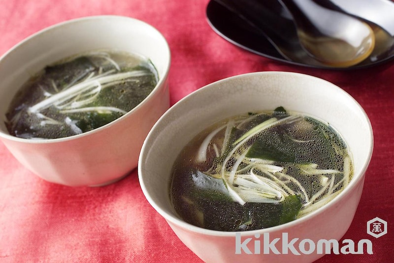 ごま油香る中華風わかめスープ【鶏ガラ&しょうゆ】