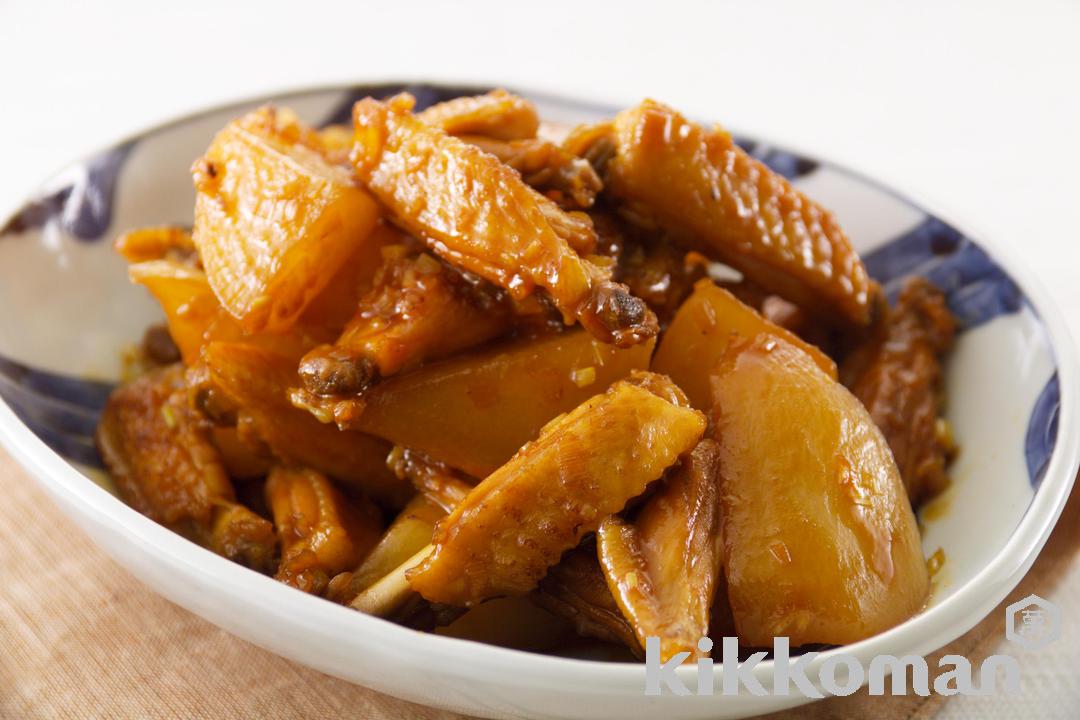 鶏と大根の韓国風煮物