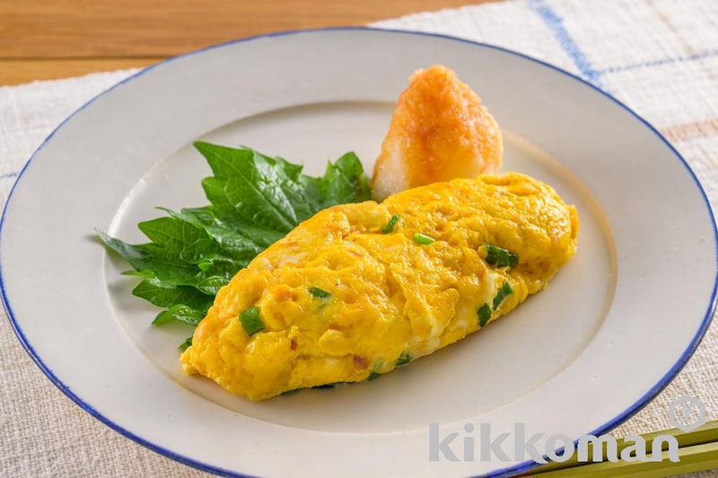 チーズ入り和風オムレツ