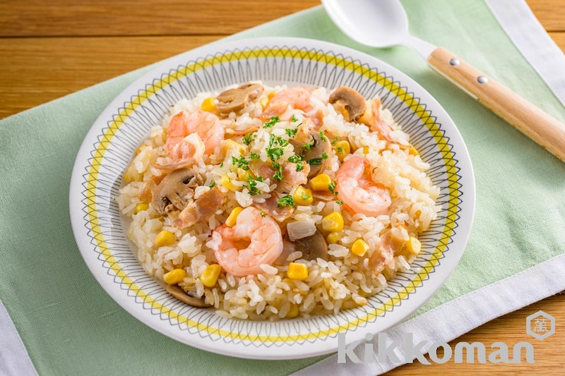 えびピラフ【炊飯器で手軽につくる本格味】