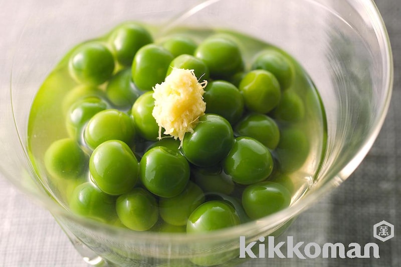 えんどうの翡翠(ひすい)煮