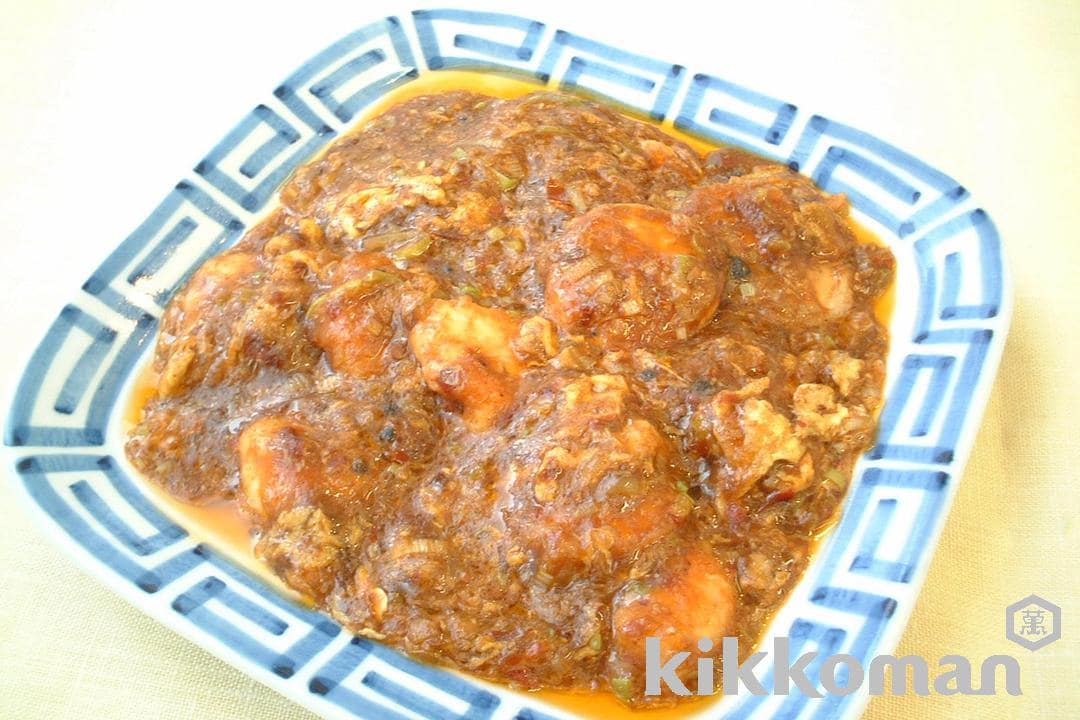 えびのチリソース(乾焼蝦仁)