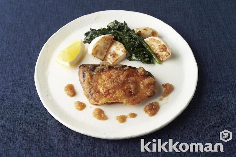 ぶりの濃いだしたまねぎてり焼き(賛否両論 笠原氏)