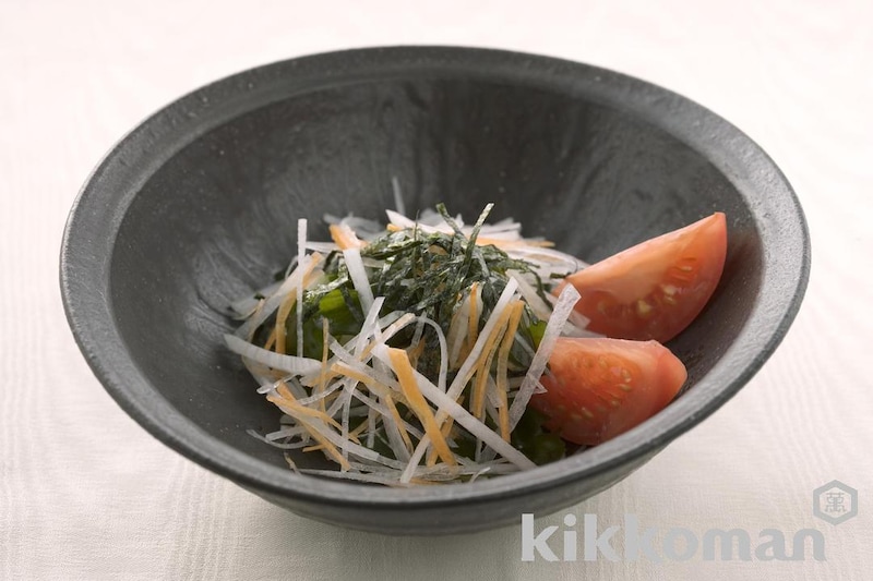 ぽんずで簡単!大根サラダ