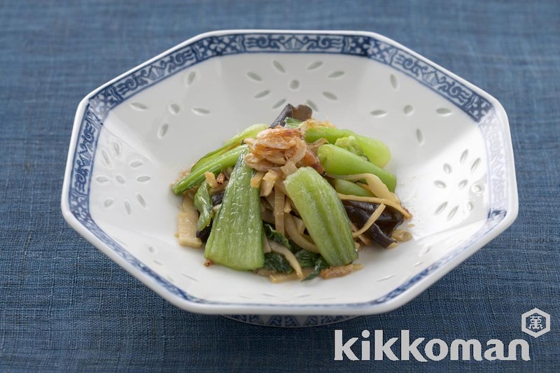 チンゲン菜のオイスターソース炒め