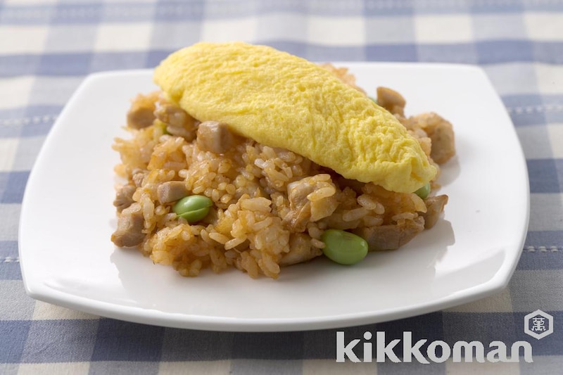 オムライス(園児のお弁当用)