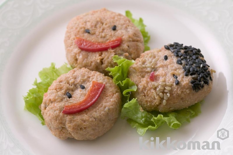 鮭ハンバーグ(園児のお弁当用)