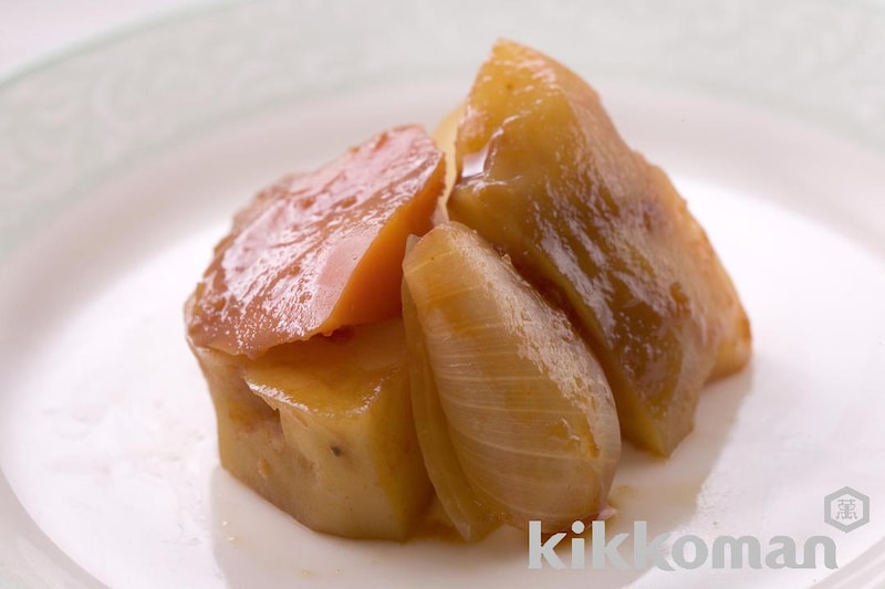 じゃがいもとにんじんのケチャップ煮(園児のお弁当用)