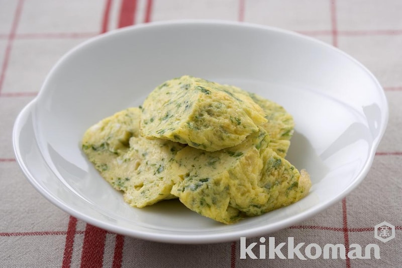 青のり入りの卵焼き(園児のお弁当用)