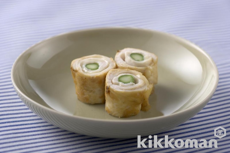 アスパラチーズ巻き焼き(園児のお弁当用)