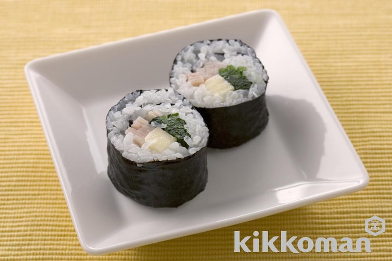 簡単洋風巻きずし(園児のお弁当用)