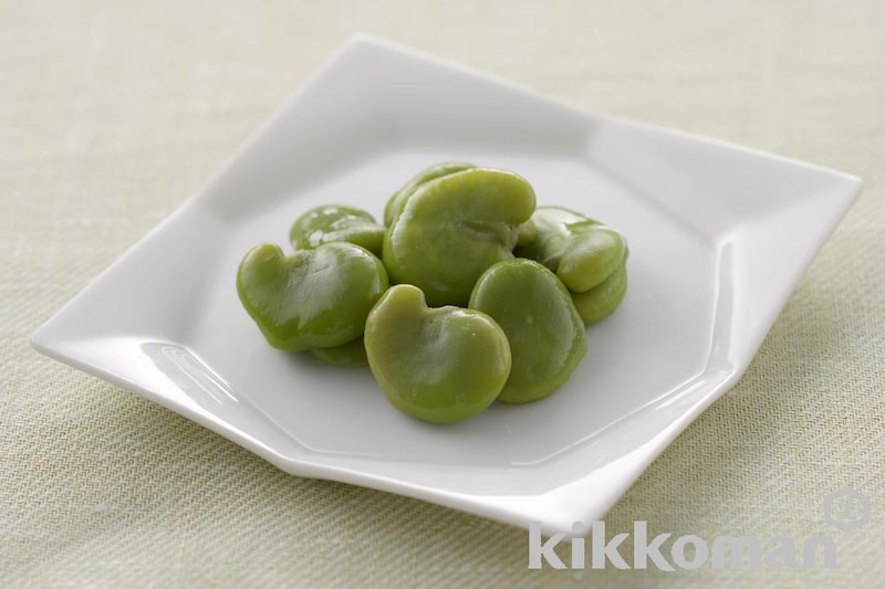そら豆の甘辛煮(園児のお弁当用)