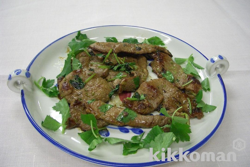 ラムのソテー 三つ葉風味