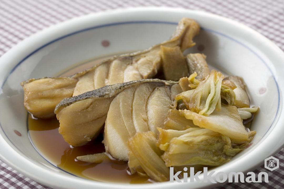 たらと白菜の和風煮【しょうゆとみりんで人気の甘辛味】