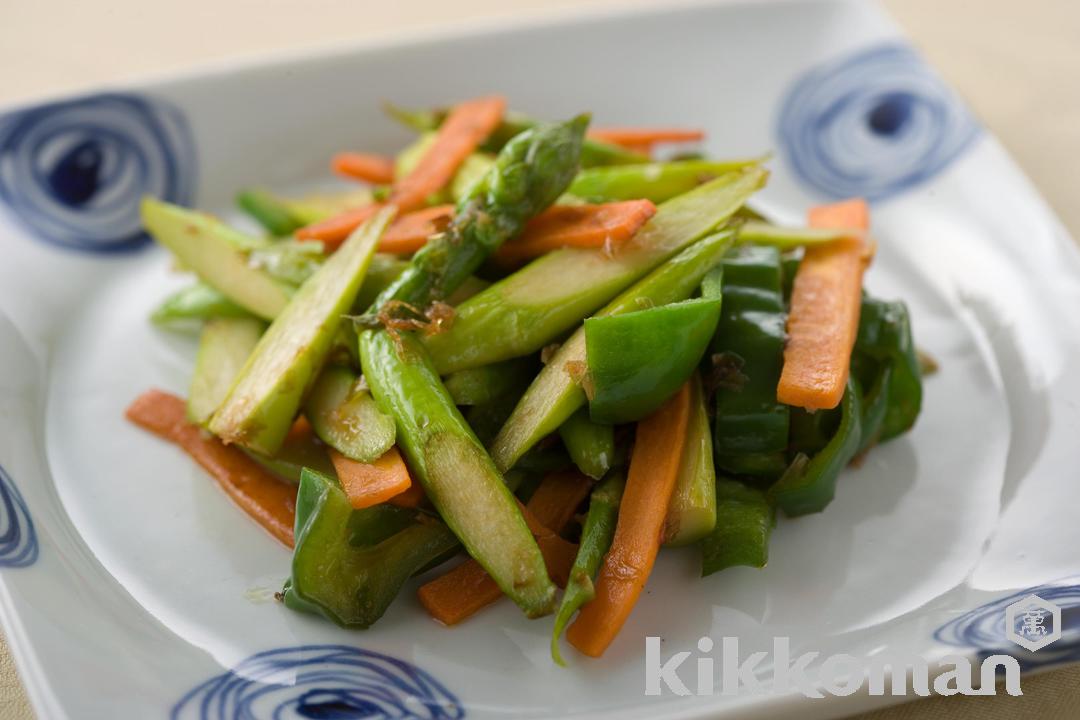 彩り野菜のおかか炒め