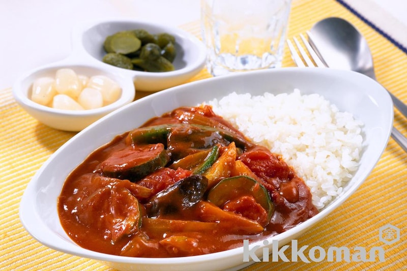 野菜カレー(トマトピューレー使用)
