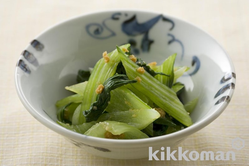 チンゲン菜のしょうがじょうゆ和え【簡単極めたシンプル副菜】