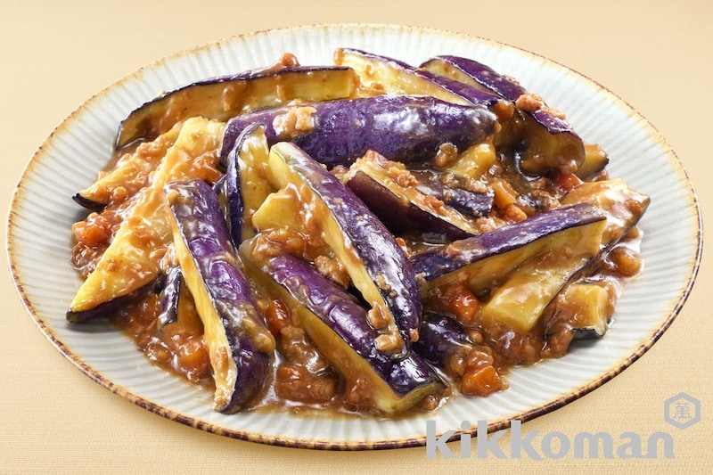 なすの肉みそ炒め(うちのごはん使用)