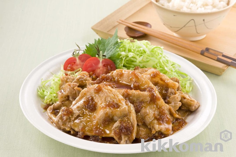 豚肉の生姜焼き(生姜焼のたれ使用)