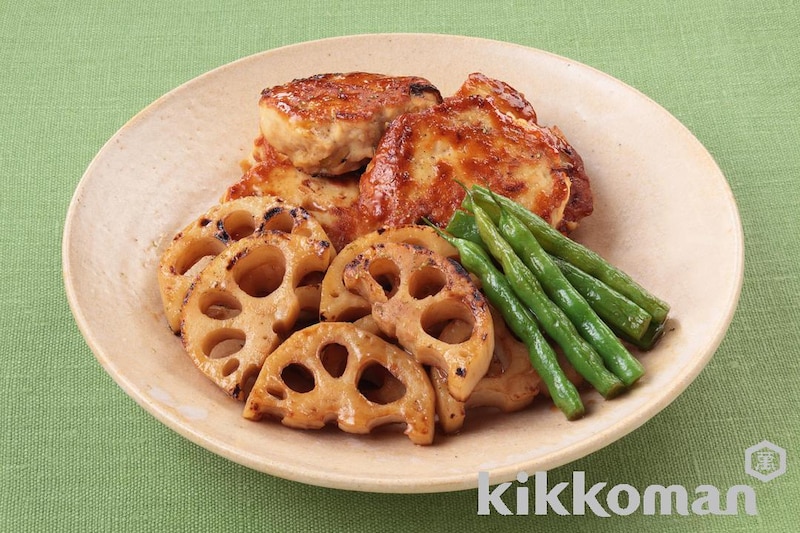 れんこんと鶏肉の照り煮