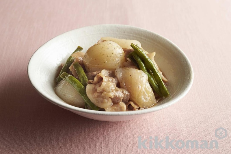 だししみ豚バラ新玉ねぎ煮(賛否両論 笠原氏)