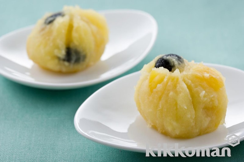 簡単 黒豆茶巾