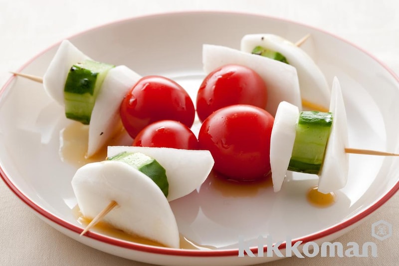 生野菜のピンチョス