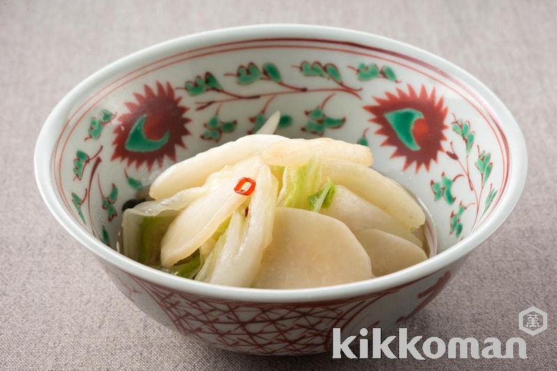 白菜とかぶの和え物