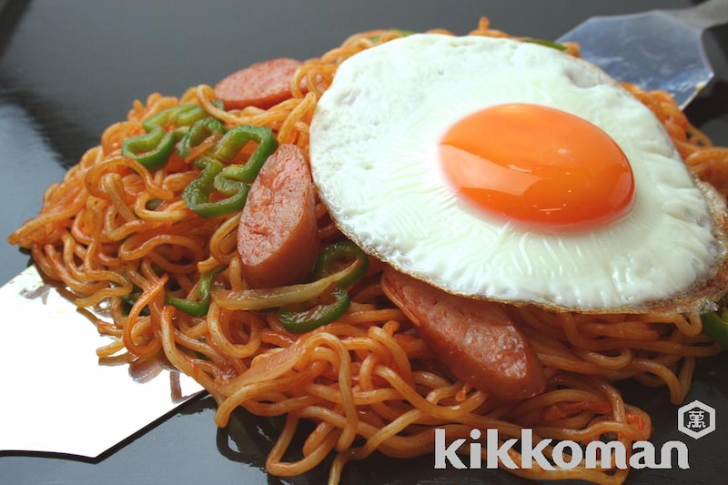 目玉焼きのっけ!ナポリタン焼そば