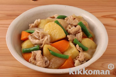肉じゃが【本つゆ（めんつゆ）使用】