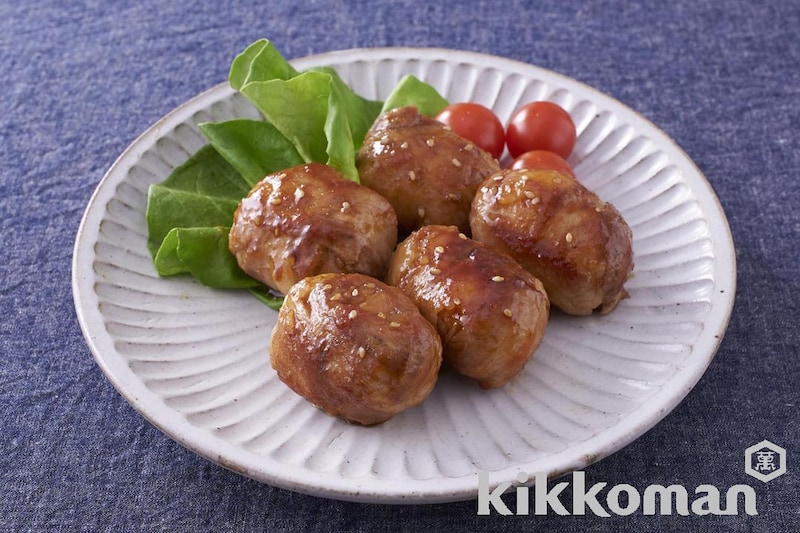 肉巻きおにぎり【焼肉のたれで簡単】