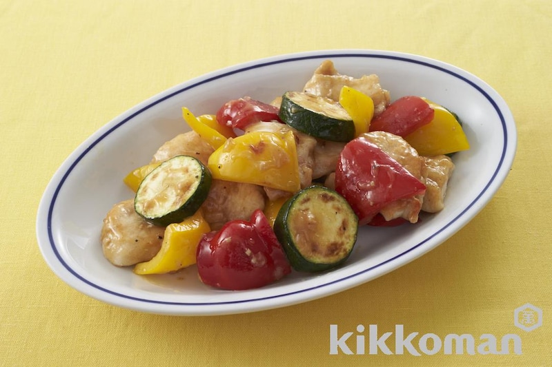 ゴロゴロ夏野菜ソテー(うちのごはん使用)