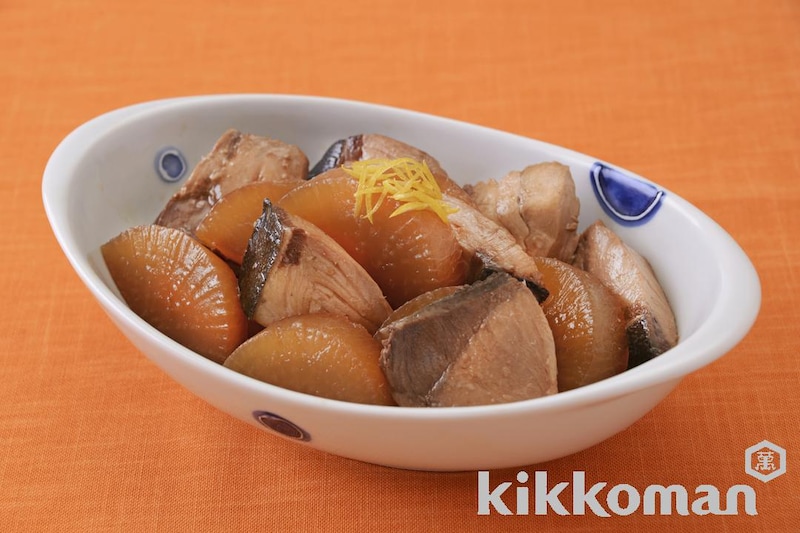 ぶり大根【しょうゆ、みりん、砂糖で人気の濃厚味】