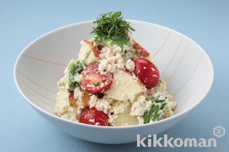 彩りサラダだし白和え(賛否両論 笠原氏)