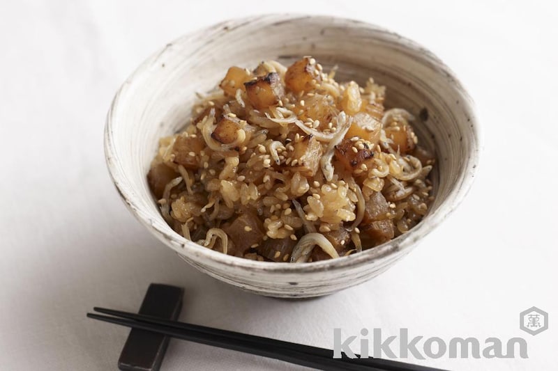 焼大根とじゃこの炊き込みご飯(賛否両論 笠原氏)