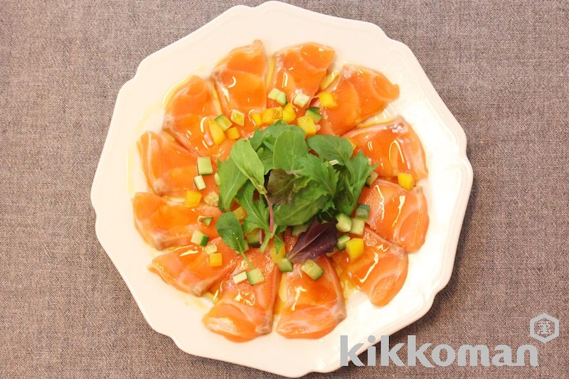 サーモンのカルパッチョ