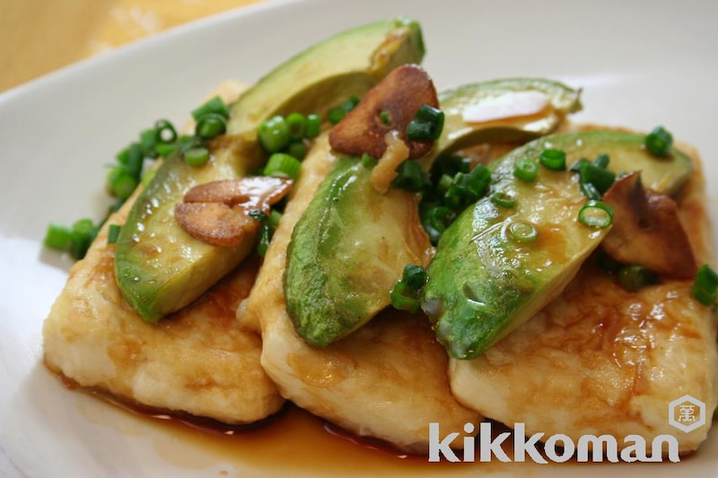 絶品!豆腐とアボカドのステーキ