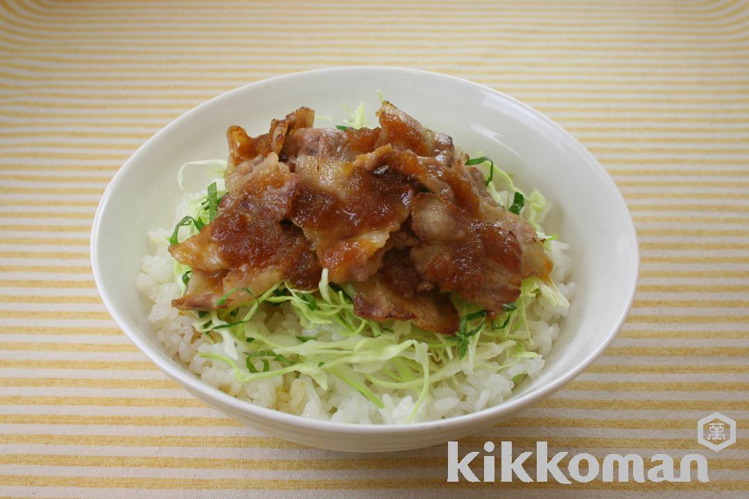 焼豚おろし丼