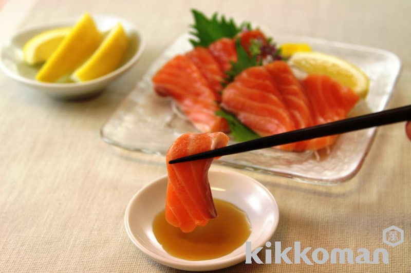 サーモンのお刺身 レモンしょうゆ(うすくち生使用)