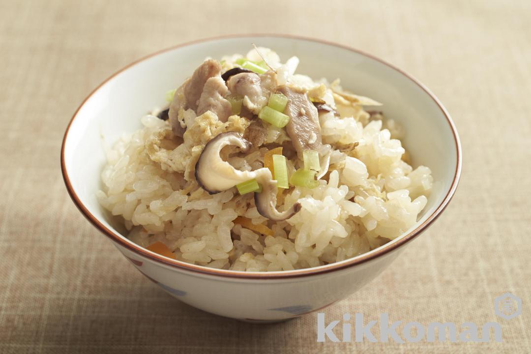 鶏肉炊き込みご飯