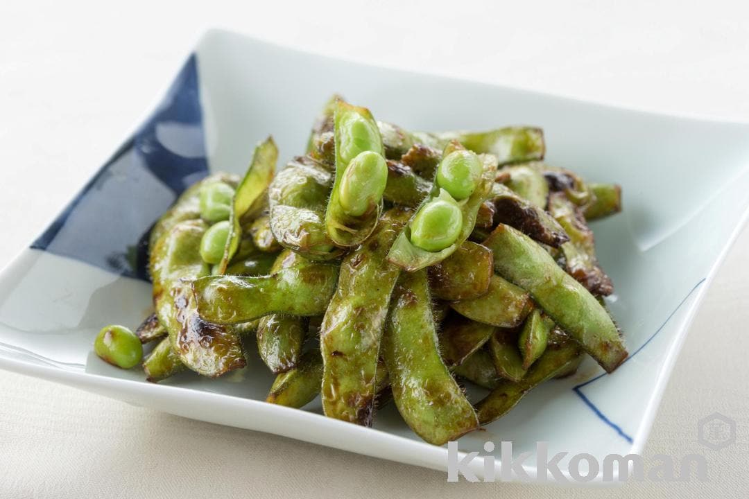 焼き枝豆のバターしょうゆ炒め【簡単おつまみ副菜】