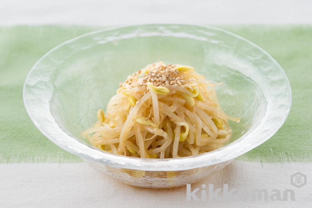 豆もやしの簡単ナムル【レンジでささっと副菜】