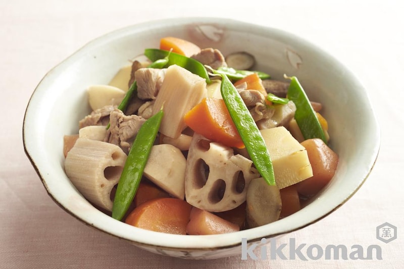 筑前煮【本つゆ(めんつゆ)で味付け簡単】
