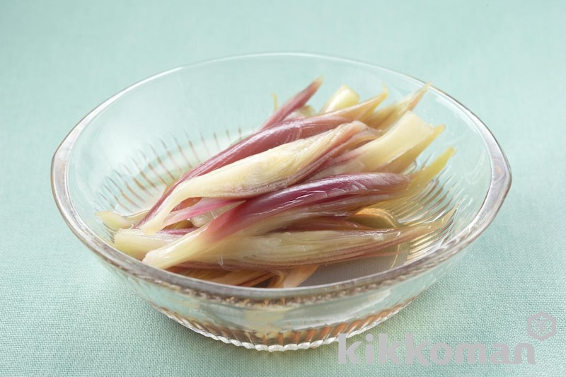 みょうがのさっと漬け