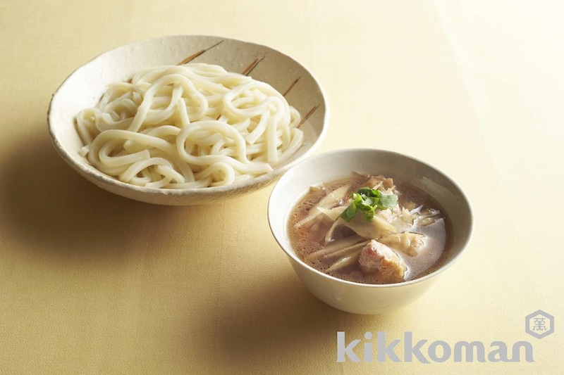 濃いだし鶏ごぼう汁 つけうどん(賛否両論 笠原氏)