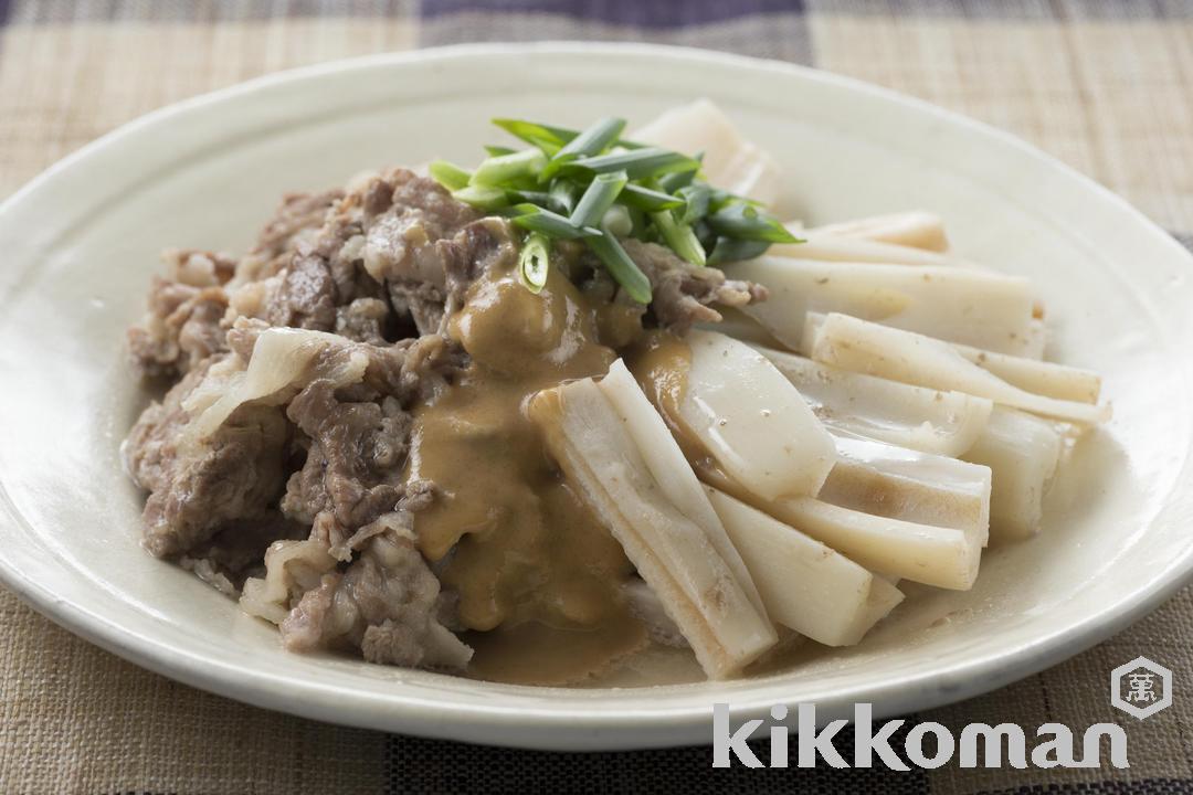 れんこんと豚肉の蒸し煮