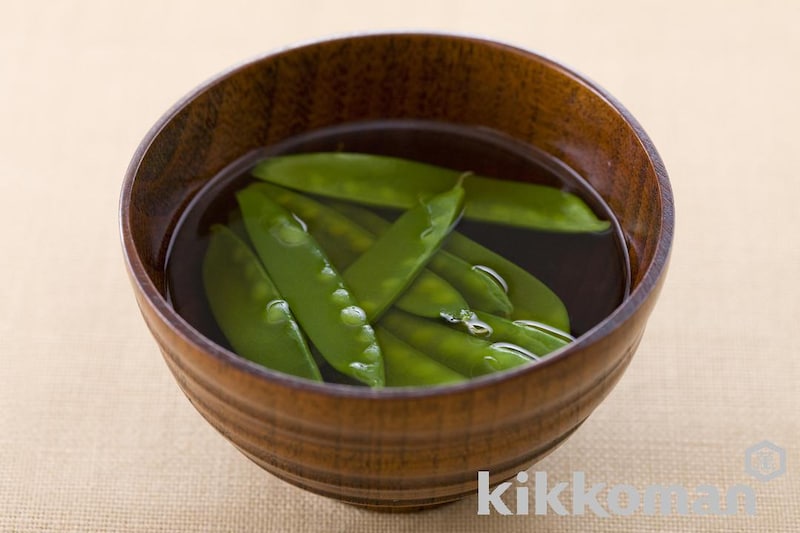 さやえんどうの吸い物